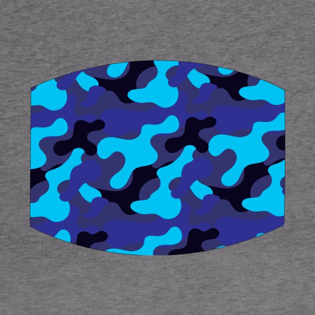 Cool Blue Camo by KindlyHarlot